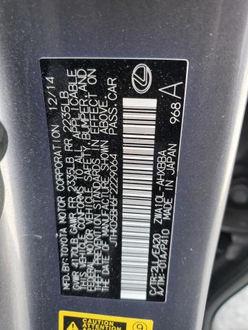 2015 LEXUS CT 200 JTHKD5BH6F2229064