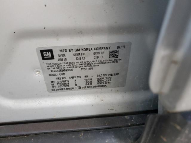 2019 BUICK ENCORE PREFERRED KL4CJESB5KB962690