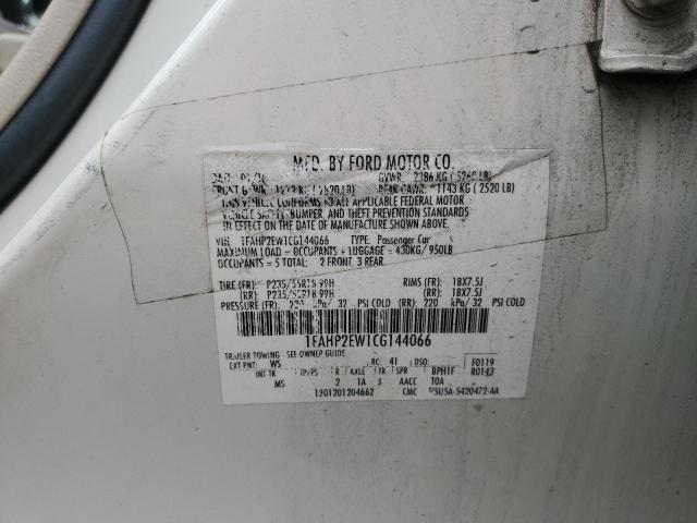 2012 FORD TAURUS SEL #3297962806
