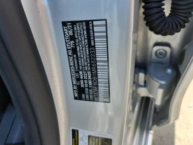 2021 MERCEDES-BENZ C 300 W1KWF8DB1MR652233