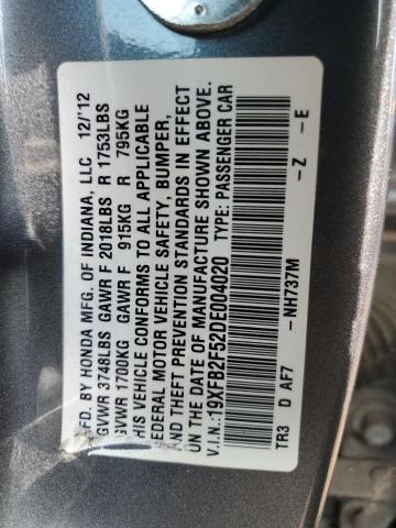2013 HONDA CIVIC LX - 19XFB2F52DE004020