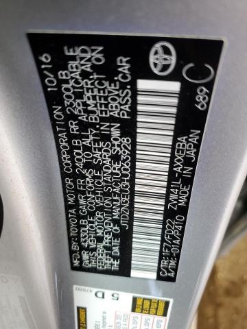 2017 TOYOTA PRIUS V JTDZN3EU3HJ063928