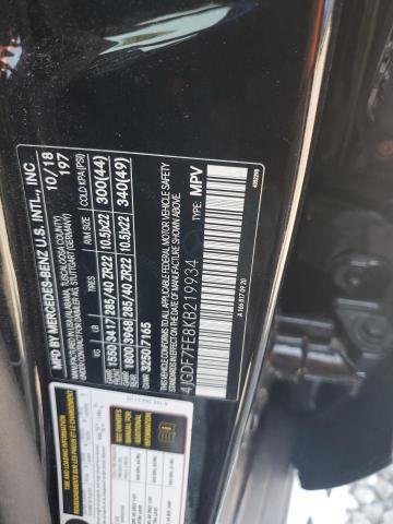2019 MERCEDES-BENZ GLS 63 AMG 4JGDF7FE8KB219934
