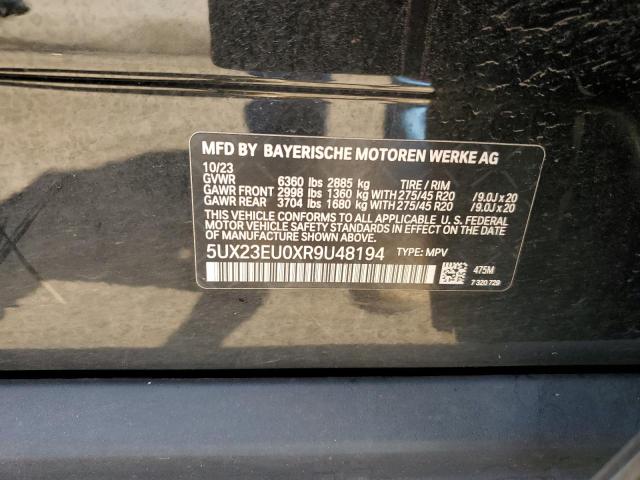 2024 BMW X5 XDRIVE4 5UX23EU0XR9U48194