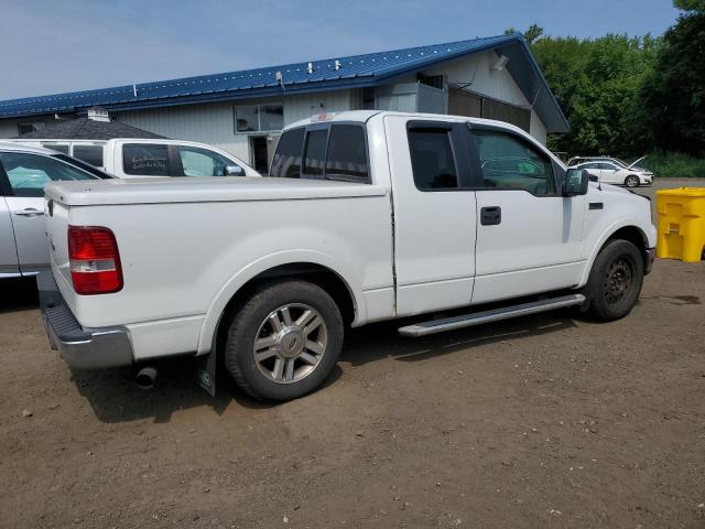 FORD F150 2005 white  gas 1FTRX12575KC38490 photo #4