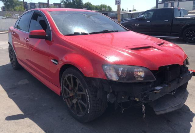 PONTIAC G8 GT 2009 red  gas 6G2EC57Y19L233345 photo #1