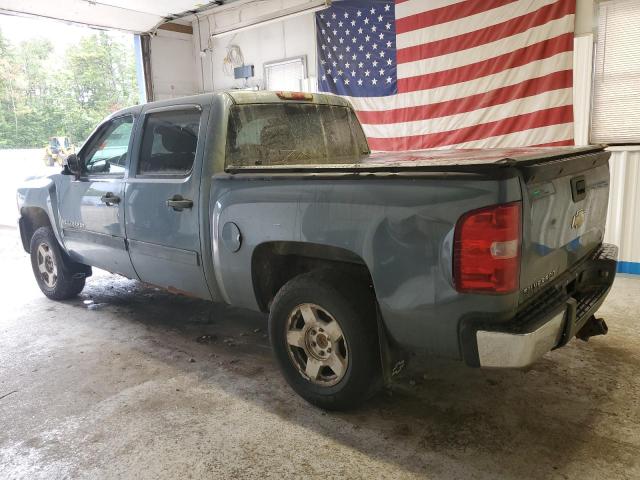 CHEVROLET SILVERADO 2009 blue  gas 3GCEK23M49G103652 photo #3