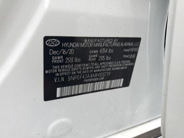 2021 HYUNDAI SONATA SEL - 5NPEF4JA4MH103739