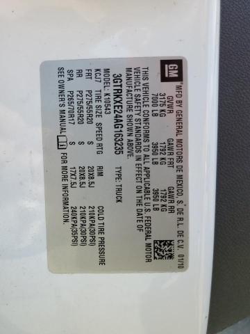 2010 GMC SIERRA K15 - 3GTRKXE24AG163235