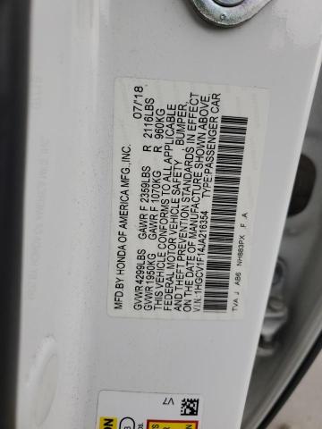 2018 HONDA ACCORD LX 1HGCV1F14JA216354