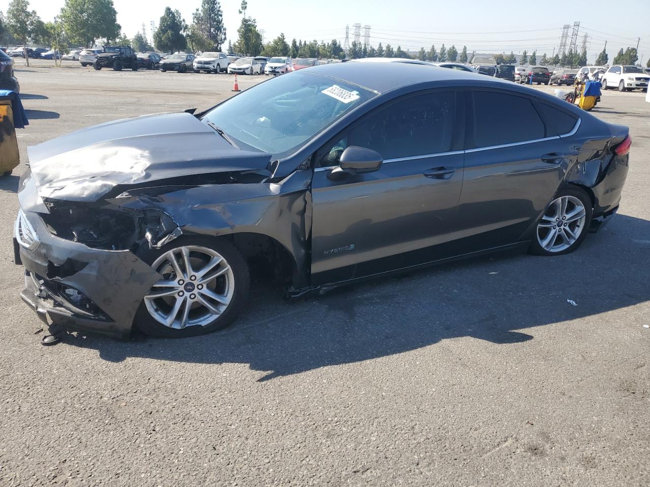 Lot #3308272157 2018 FORD FUSION SE HYBRID