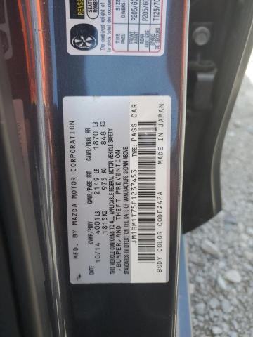 2015 MAZDA 3 SV JM1BM1T75F1237453