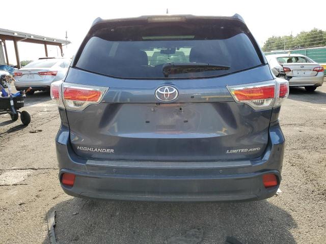 2016 TOYOTA HIGHLANDER LIMITED 5TDDKRFH5GS322198