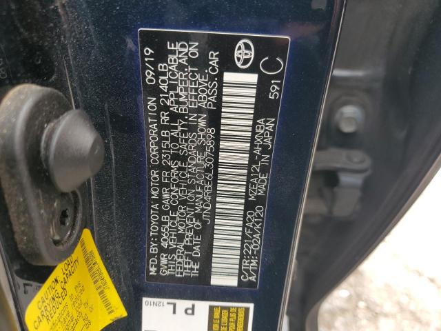 2020 TOYOTA COROLLA SE JTND4RBE6L3075898
