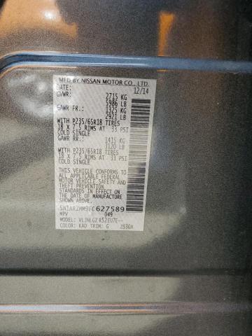 2015 NISSAN PATHFINDER 5N1AR2MM9FC627589