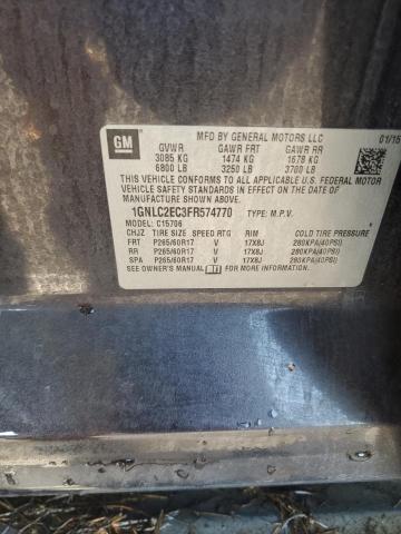 2015 CHEVROLET TAHOE POLI 1GNLC2EC3FR574770