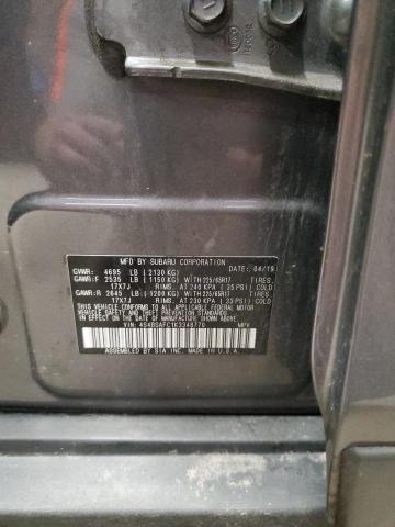 2019 SUBARU OUTBACK 2. 4S4BSAFC1K3348770