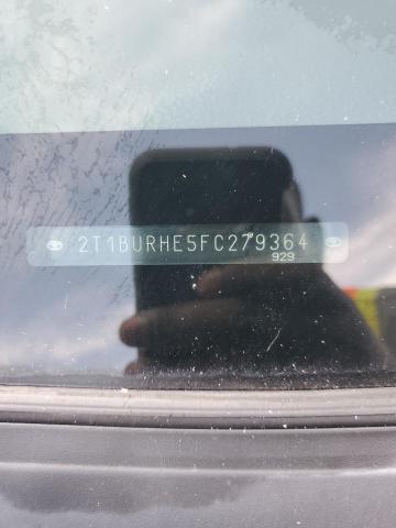 2015 TOYOTA COROLLA L 2T1BURHE5FC279364
