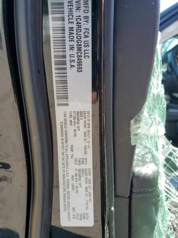 2021 DODGE DURANGO GT 1C4RDJDG8MC849693