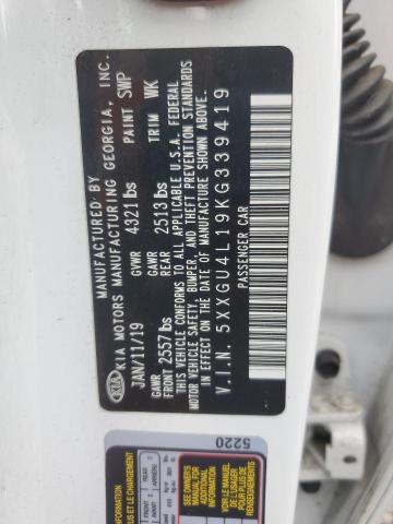 2019 KIA OPTIMA EX 5XXGU4L19KG339419