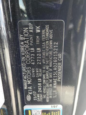 2018 KIA STINGER - KNAE15LA0J6015212
