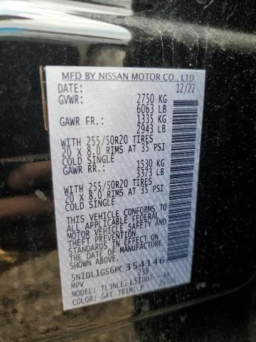 2023 INFINITI QX60 SENSO 5N1DL1GS6PC354146