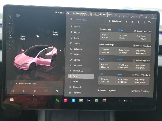 2025 TESLA MODEL 3 5YJ3E1EB2SF910722