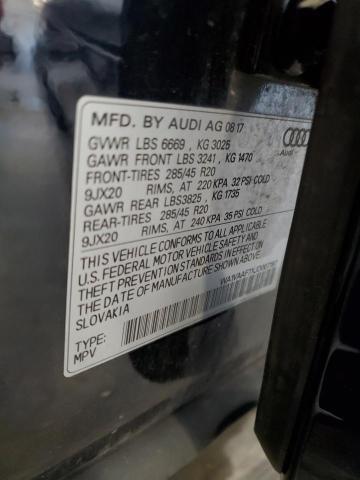 2018 AUDI Q7 PRESTIG - WA1VAAF7XJD007197