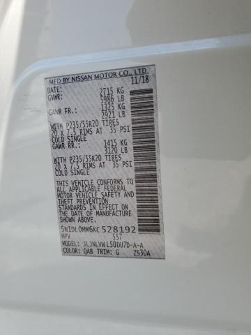 2019 INFINITI QX60 LUXE 5N1DL0MM6KC528192