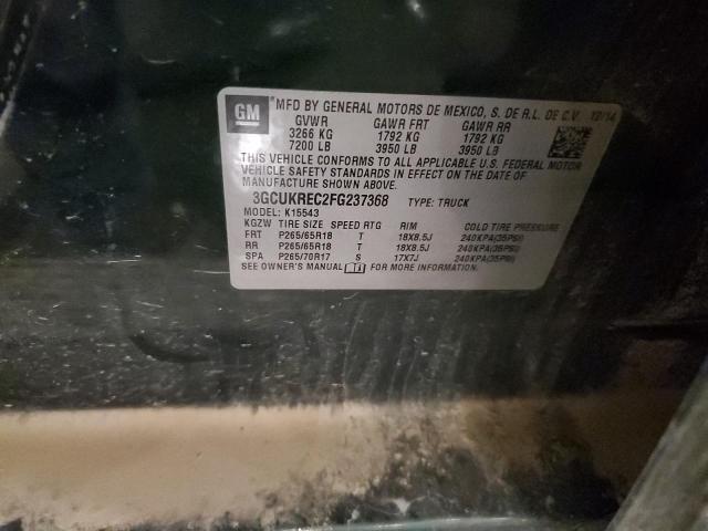 2015 CHEVROLET 1500 3GCUKREC2FG237368