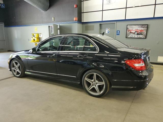 MERCEDES-BENZ C 300 4MAT 2014 black sedan 4d gas WDDGF8AB8EA925077 photo #3