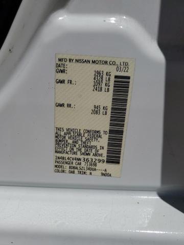 2022 NISSAN ALTIMA SR - 1N4BL4CV4NN363299
