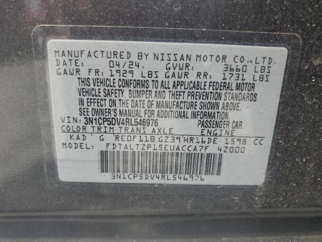 2024 NISSAN KICKS SR 3N1CP5DV4RL546976