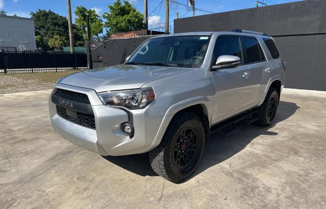 TOYOTA 4RUNNER SR 2022 silver  gas JTENU5JR3N6072010 photo #3