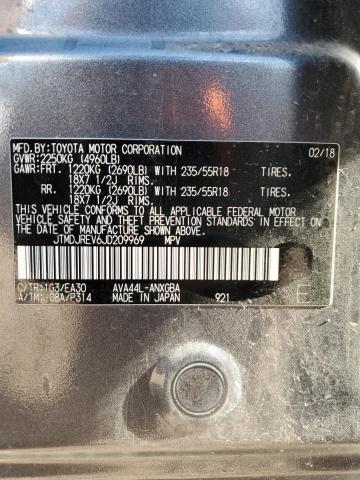 2018 TOYOTA RAV4 HV LI - JTMDJREV6JD209969