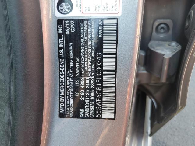 2015 MERCEDES-BENZ C 400 4MAT 55SWF6GB1FU000343