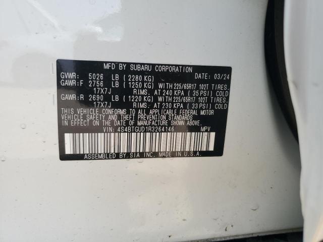 2024 SUBARU OUTBACK WI 4S4BTGUD1R3264146