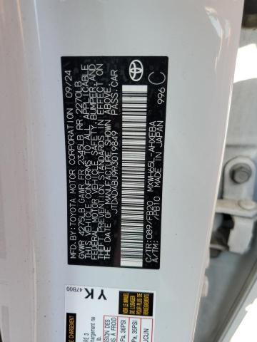 2024 TOYOTA PRIUS LE JTDADABU9R3019849