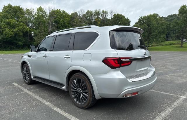 INFINITI QX80 LUXE 2021 silver  gas JN8AZ2AF9M9715616 photo #4