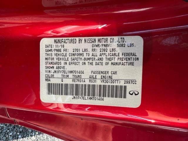2017 INFINITI Q60 RED SP - JN1FV7EL1HM701404