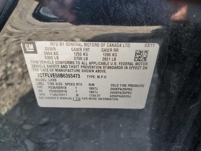 2011 GMC TERRAIN SL #3301602754