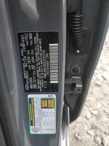 2025 HYUNDAI ELANTRA SE KMHLM4DG8SU929795