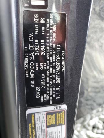 2023 KIA FORTE LX 3KPF24AD9PE691110