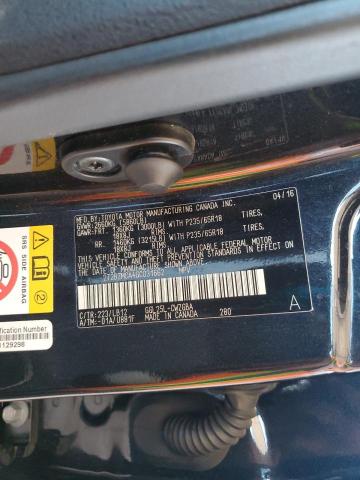 2016 LEXUS RX 350 BAS 2T2BZMCA4GC031662