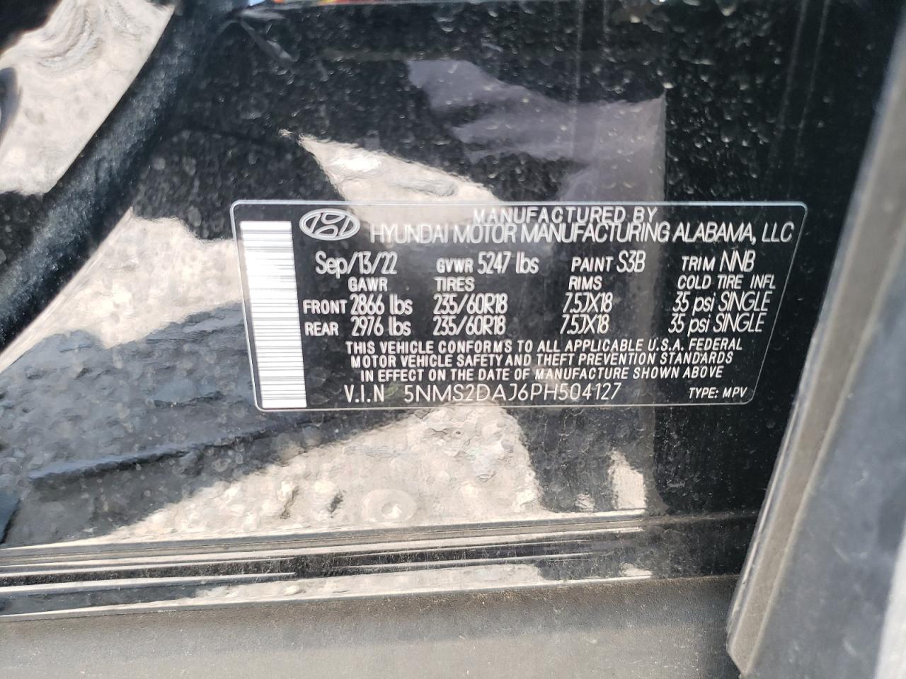 HYUNDAI SANTA FE SEL