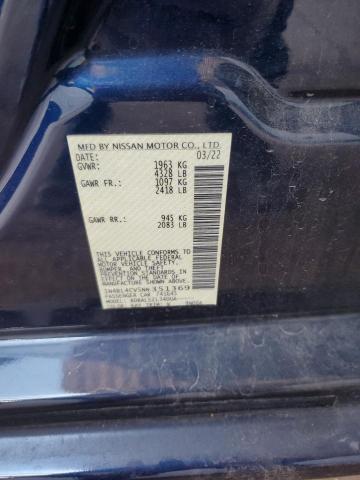 2022 NISSAN ALTIMA SR - 1N4BL4CV5NN351369