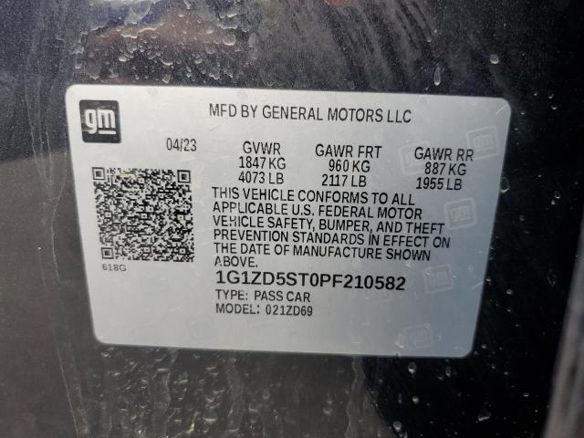2023 CHEVROLET MALIBU LT - 1G1ZD5ST0PF210582