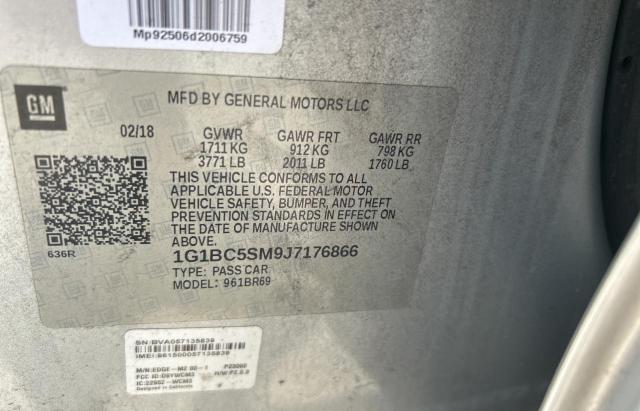 2018 CHEVROLET CRUZE LS - 1G1BC5SM9J7176866