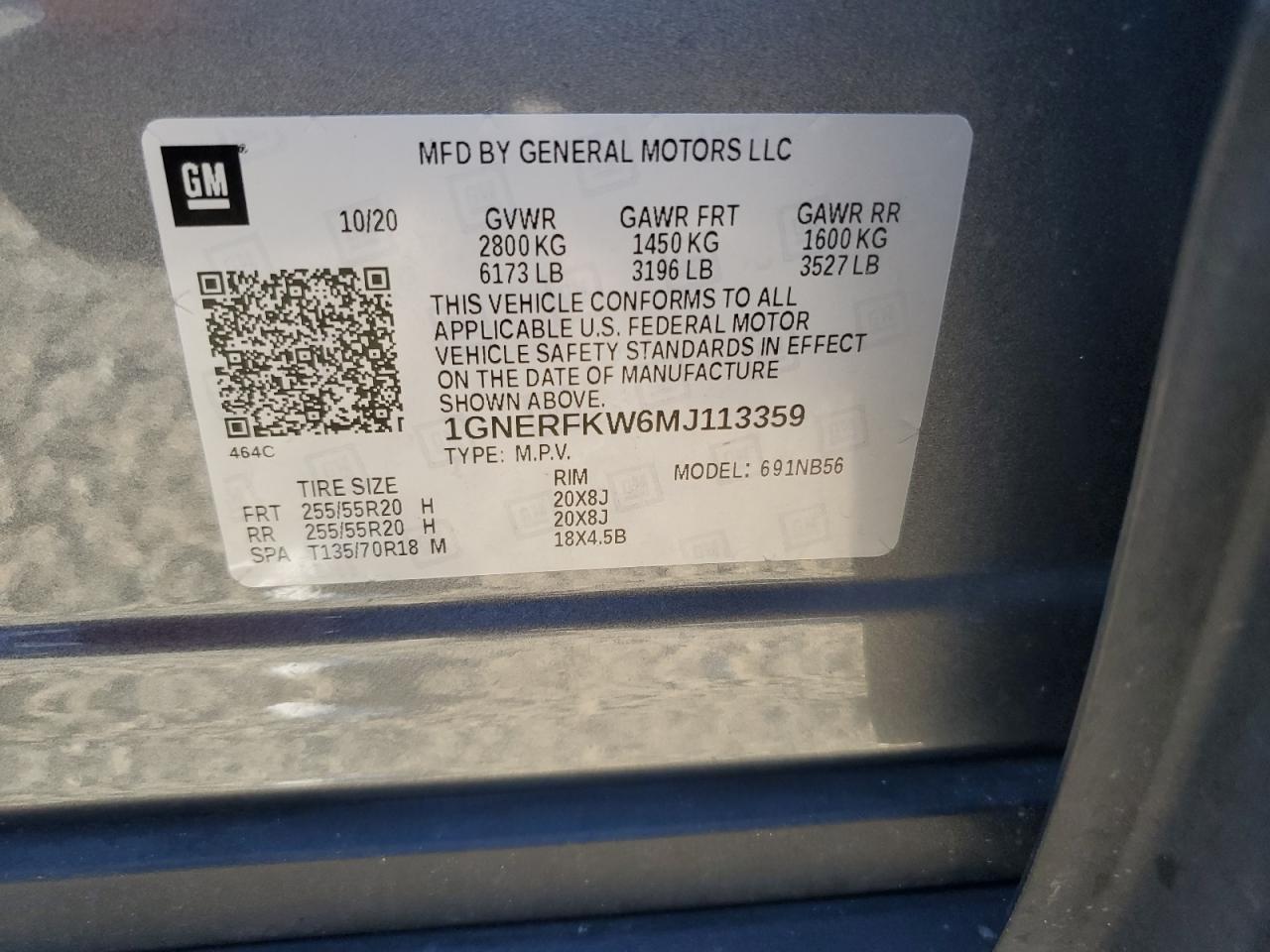 CHEVROLET TRAVERSE LS