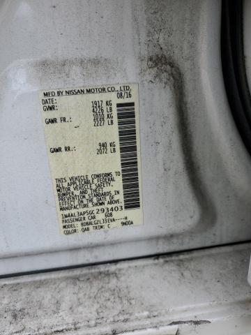 2016 NISSAN ALTIMA 2.5 - 1N4AL3AP5GC293403
